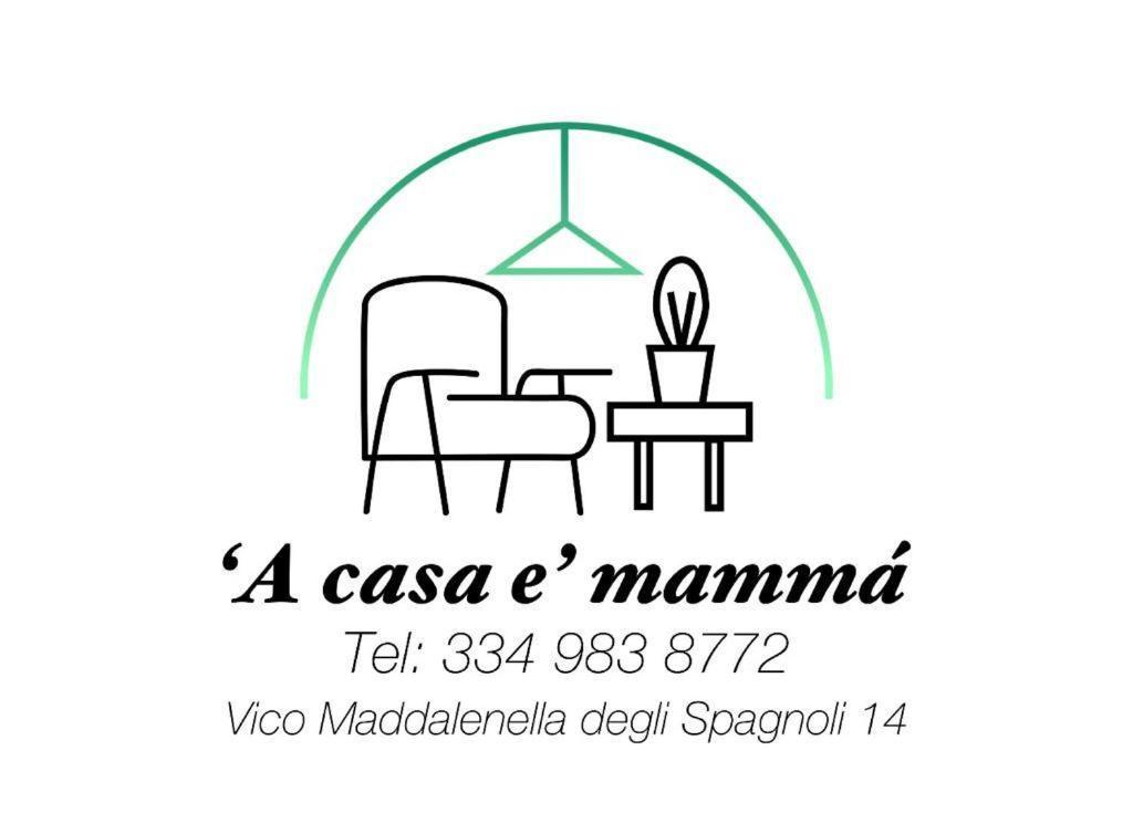 A Casa E Mamma' Daire Napoli Dış mekan fotoğraf